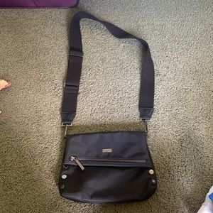 Cross body black purse